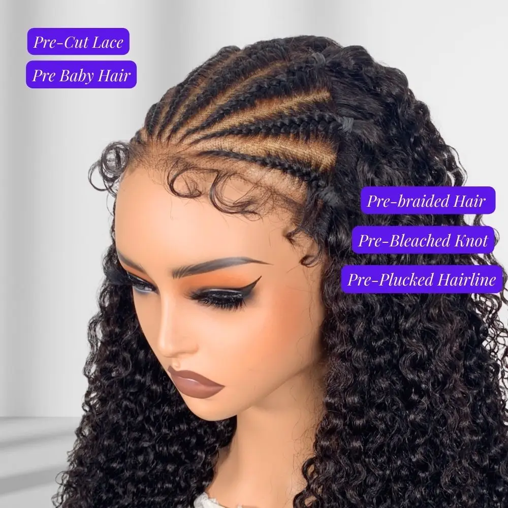New Beauty Products For Women Raw Vietnamese Hair Hand Weaves And Wigs,Straight Hair Vendor 5x7 Braid Wigs Human Hair Lace Front