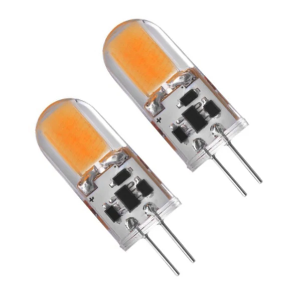 Gy6.35 Big Pin Mini Body AC/DC12V Silicone 3w G4 Led Light
