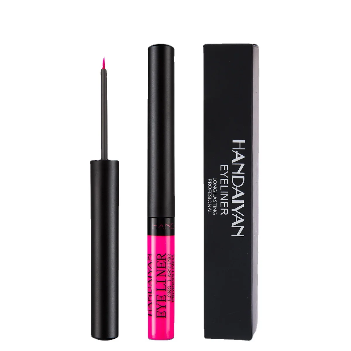 Wholesale 34 color Coloured Liquid Eyeliner Waterproof Matte quick dry silkworm pencil Private  Label Eyeliner Gel