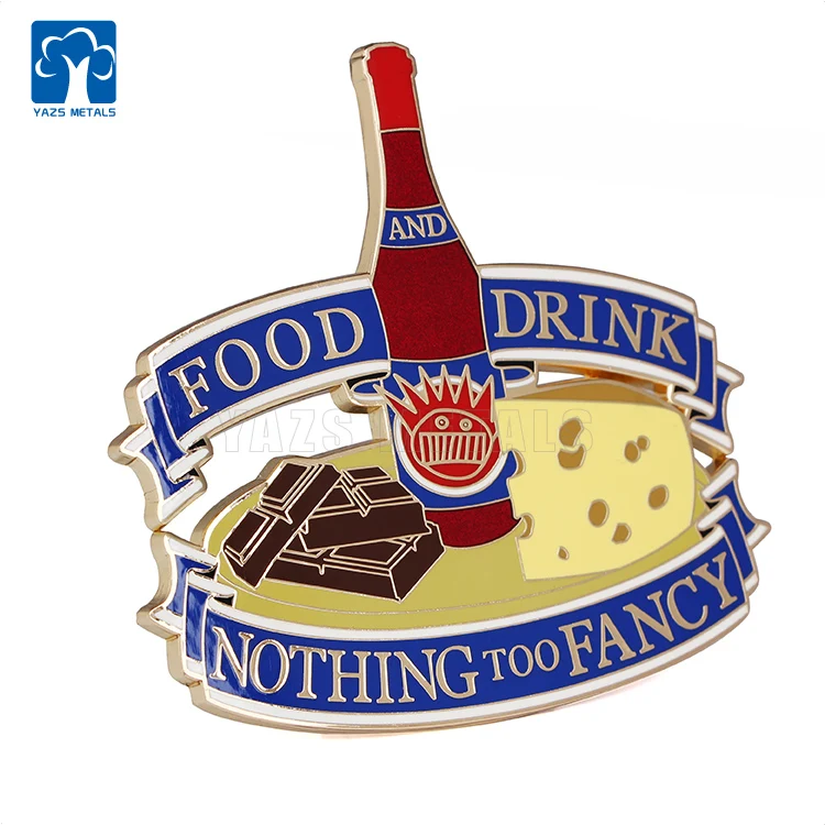 Fridge Magnet Manufacturer wholesale High quality Custom 3d Enamel Metal Souvenir  fridge magnets