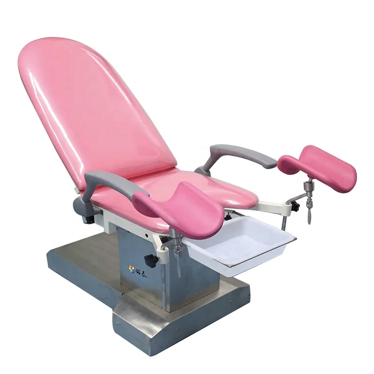Medical Delivery Chair Clinic Table Hospital Obstetric Bed Gynecology Patient Examination Bed
