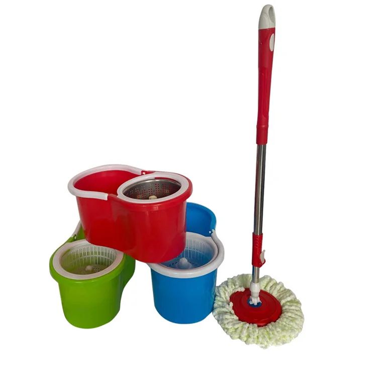 Wholesale Magic Spin 360 Microfiber Mops Cleaning Holder Mop Handle Bucket