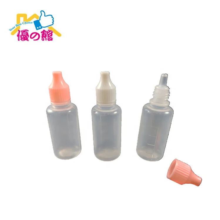 
Easy to carry clear 20ml squeeze dropper bottle plastic 