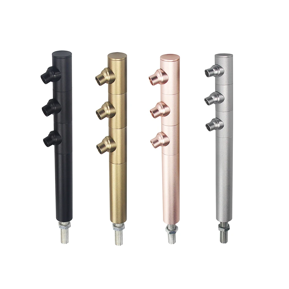 High brightness Round adjustable Silver black gold white 3w LED Mini Standing spot light forJewelry cabinet lighting