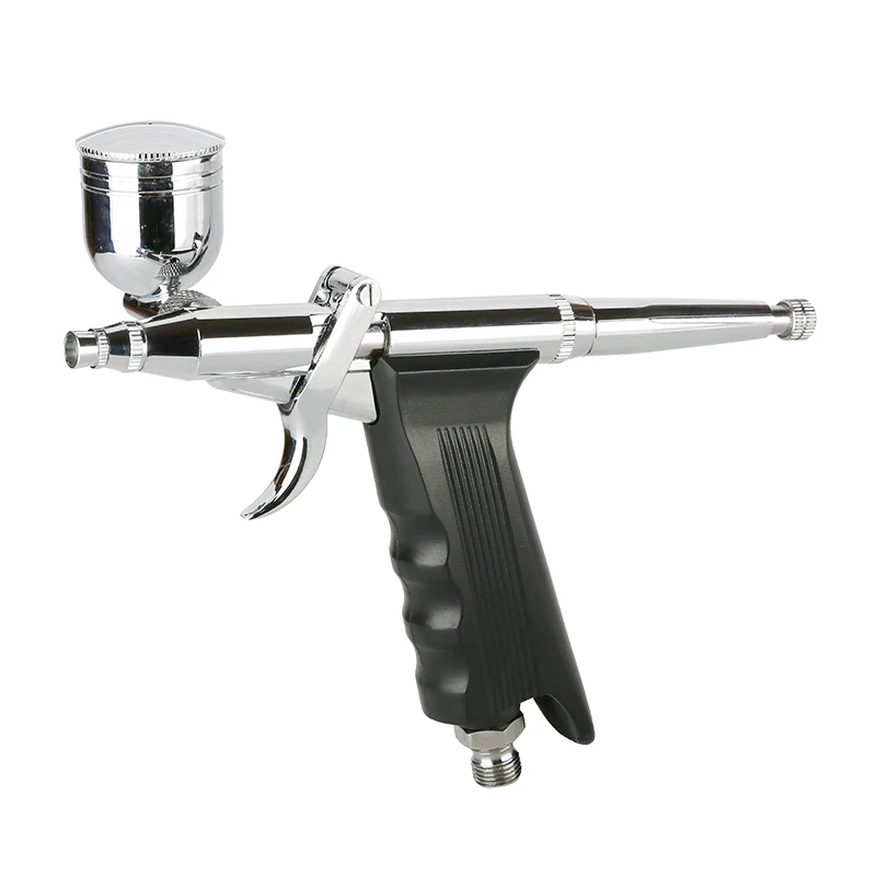 LinhaivetA nail makeup trigger airbrush kit mini air brush tattoo machine set