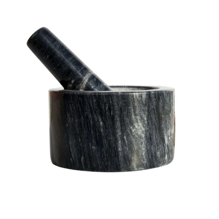 Granite Marble Rose Copper Gold Mortar and Pestle set garlic garlic masher