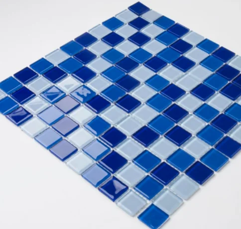 beautiful color exquisite work blue swimming pool cover glass blue the best types of tile pools swimming pool corner tile