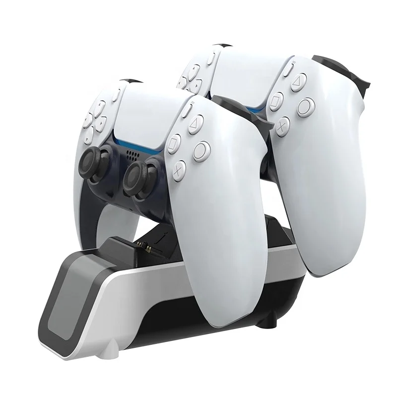 2 In 1 ABS Display Stand Bracket Holder PlayStation 5 console USB Charging Cable for PS5 Gamepad Controller charger Accessories