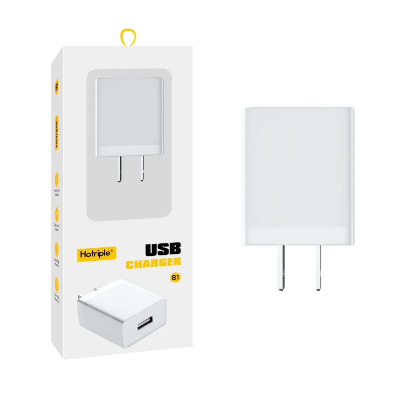 Горячий бренд B1US Дешевое зарядное устройство для быстрой зарядки USB 5 В 2 А адаптер путешествий