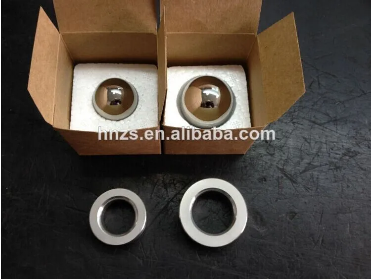 customized tungsten carbide valve seat ball for rod pump parts on sale with low price