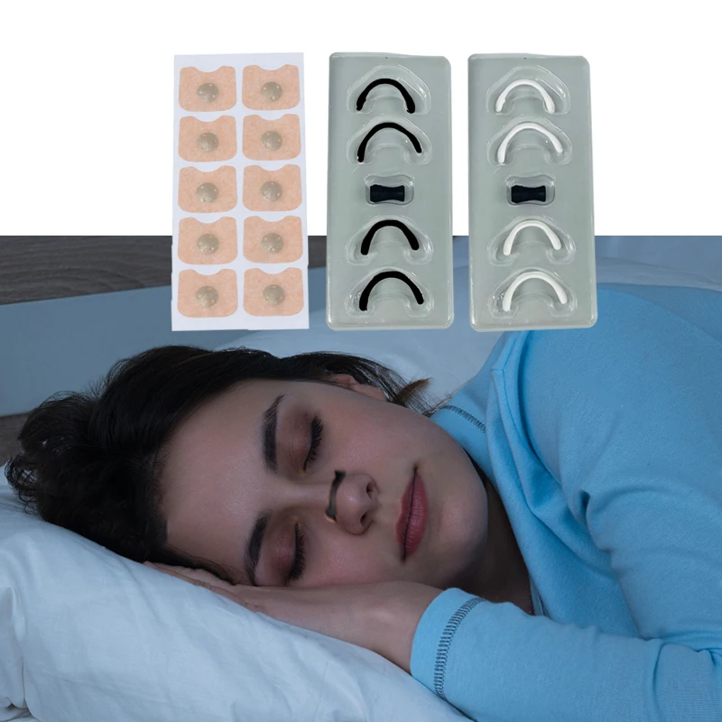 15 Pairs Anti Snoring Dilators Breathing Magnetic Nasal Strip Patch With Magnet For