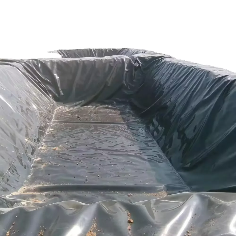 0 15 мм 1 5 2 толщиной 40mil lldpe гидроизоляционный edpm pehd ldpe hdpe Гладкий рулон плотины пруд геомембранный вкладыш цена для бассейна