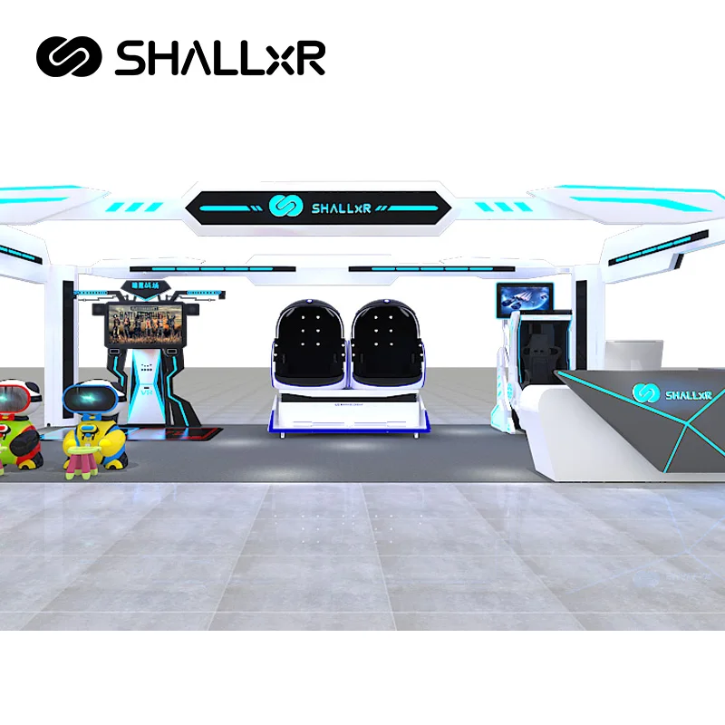 ShallxR Cost-Effective Lbvr Solution Shopping Mall Guangzhou Amusement Ride 30  50  9D Cinema Vr Reality Theme Park