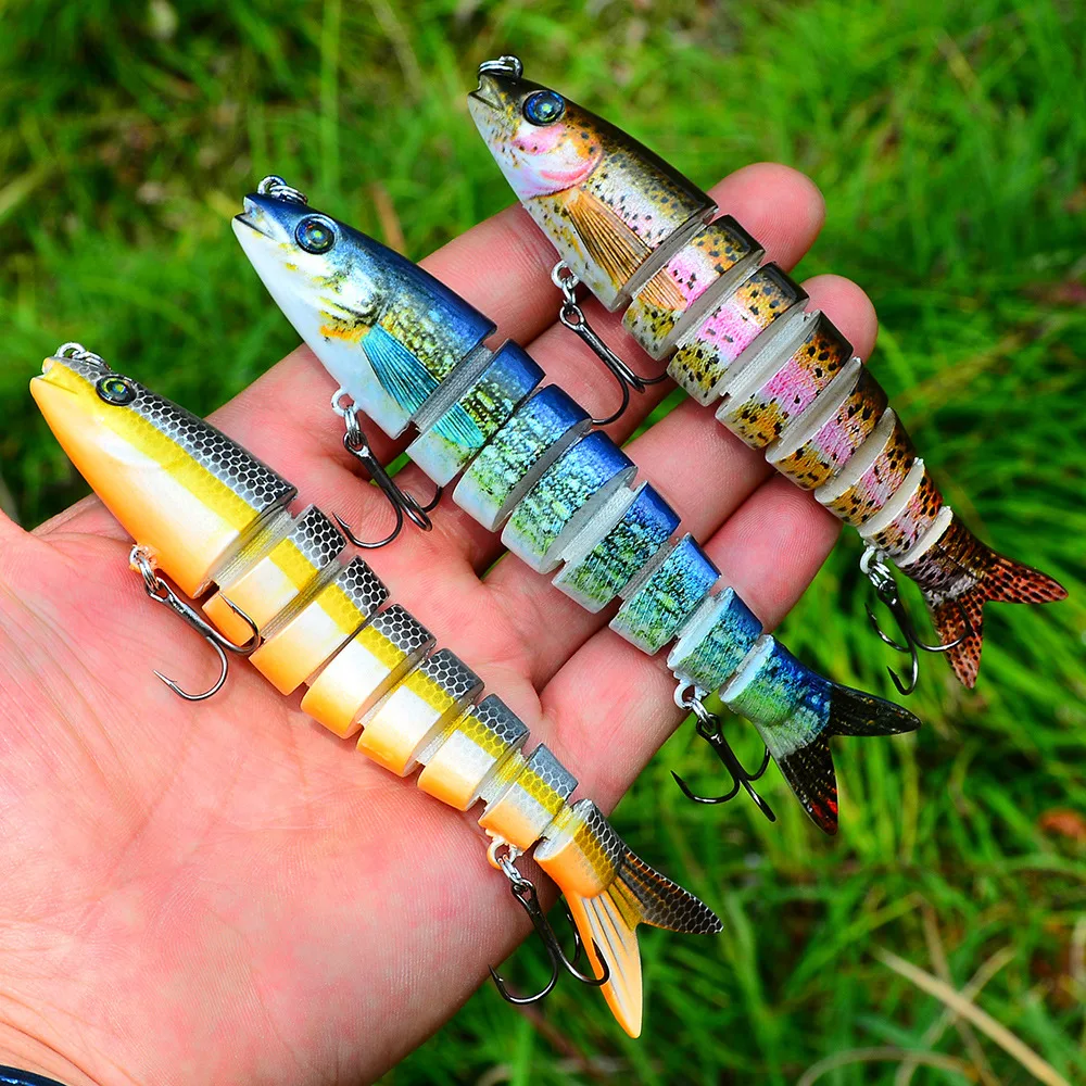 Cross-border new multi-section lures sea fishing lures 135MM/19G bionic  lures manufacturers wholesale