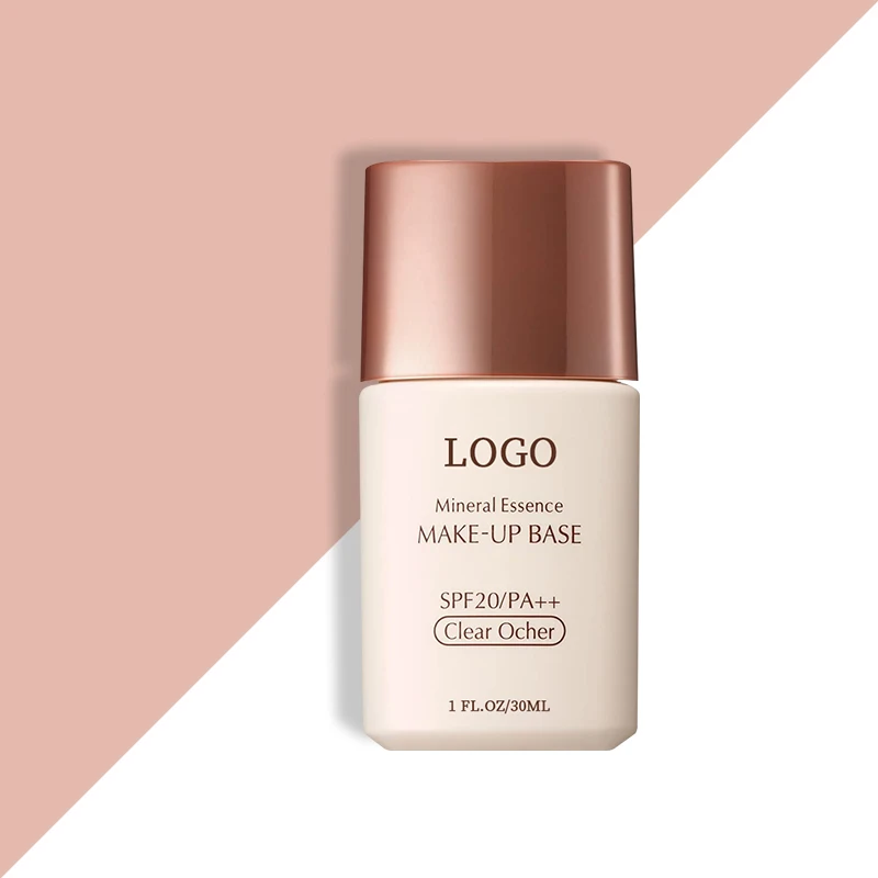 30ML High Quality Korean Makeup Base Concealer Natual Mineral Full Coverage Face Primer Makeup Base OEM