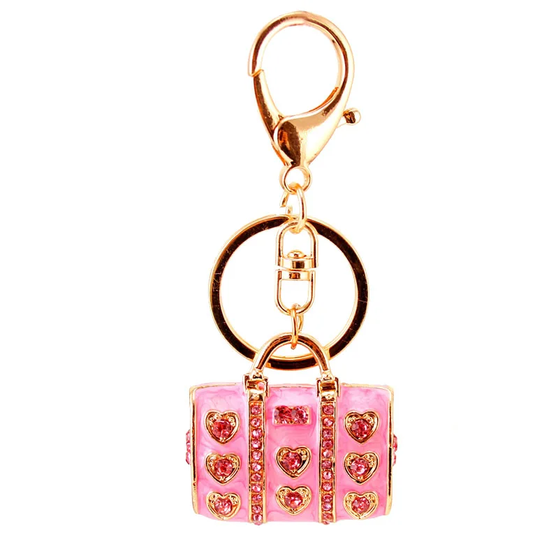 Fashion Handbag Key Chain Alloy Gold Key Chain Customized Key Chain