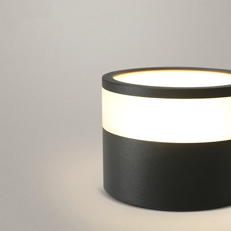 Surface mounted downlight without hole LED circular main light living room bedroom corridor ceiling light