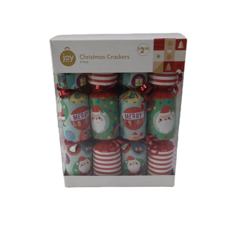 New Product Hot Selling Colourful  Festival Decoration Custom Luxury Christmas Crackers