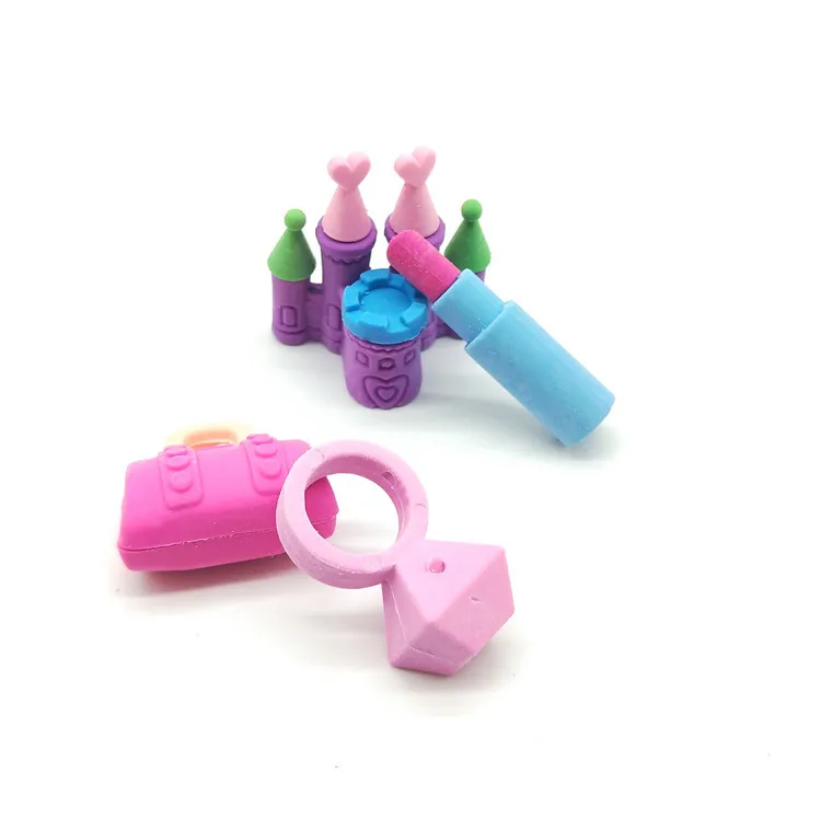 Logo printed dissimilarity Competitive price 3D eraser  for  boys and girls