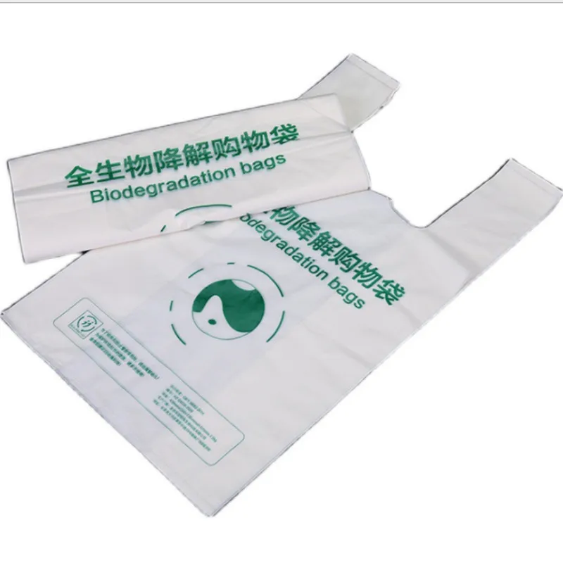 Factory Direct Sale Raw material T-shirt plastic bag manufacturers