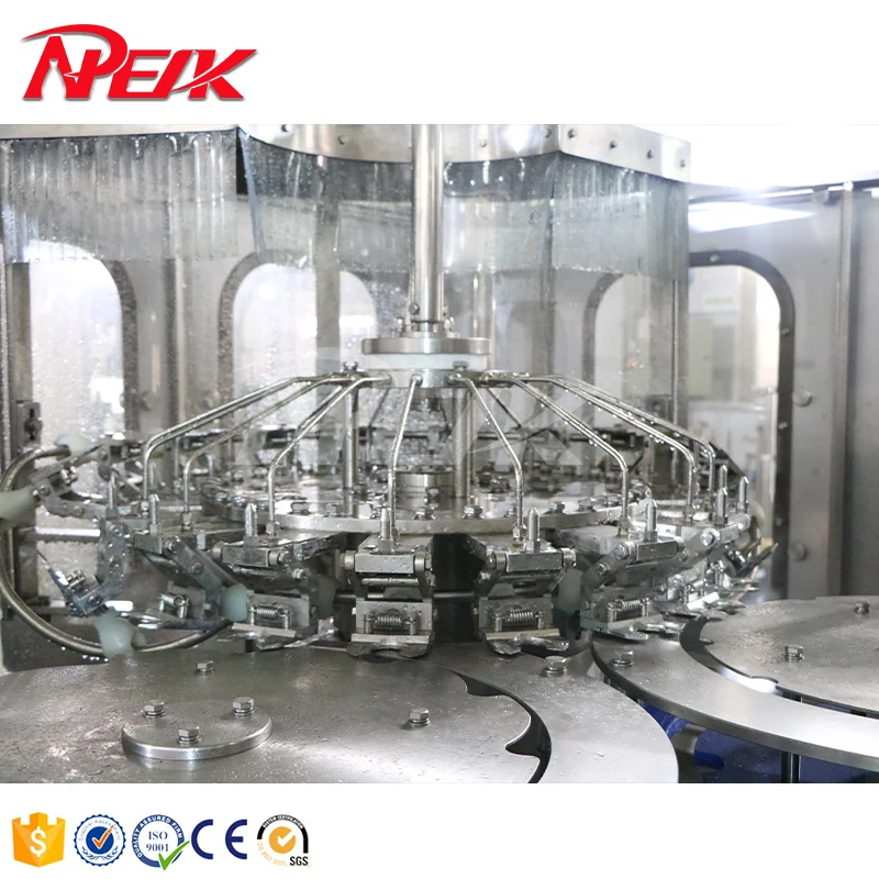 Energy Saving vitamin water bottle washing filling capping small mineral water plant factory equipment