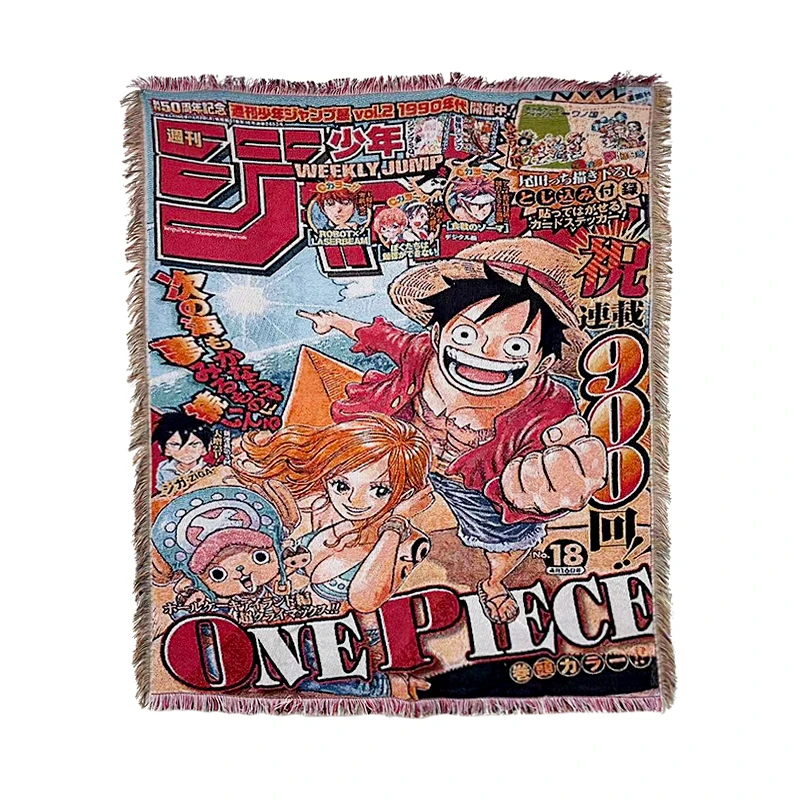 Manufacturer home decor woven blanket custom recycled cotton picnic tapestry blanket