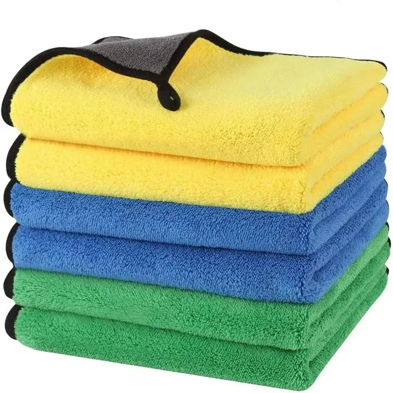 600gsm Super Absorbent 30x30cm 30*60cm Car wash Micro Fiber Washing Towels Thick Plus High Quality Microfiber Cars Wash Towel
