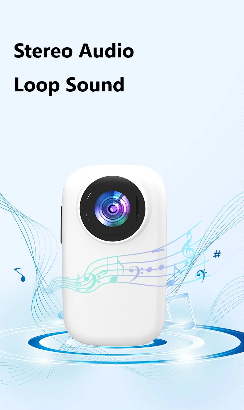 New Gift For Smart Pet Collar Camera Touch Screen HD Thumb Camera Pet Tracker