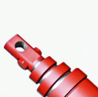 
double acting three level hydraulic cylinder used in environmental sanitation equipment 