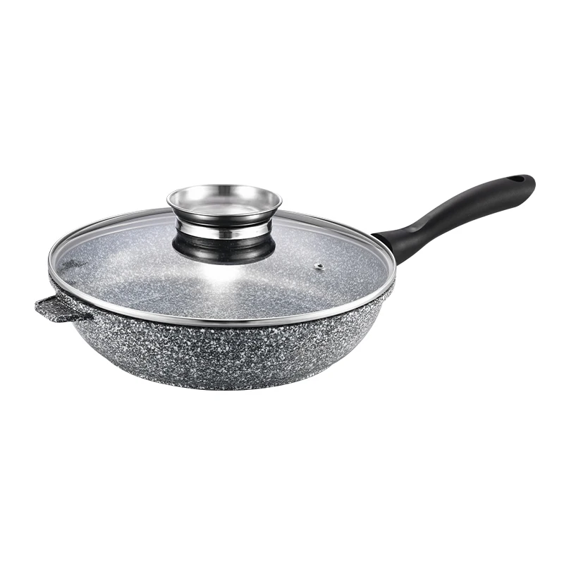 10 Pcs  Aluminum Kitchenware Set With Heat Resistant Painting Eco-friendly Color Ceramic Cooking Pan And Pot Set