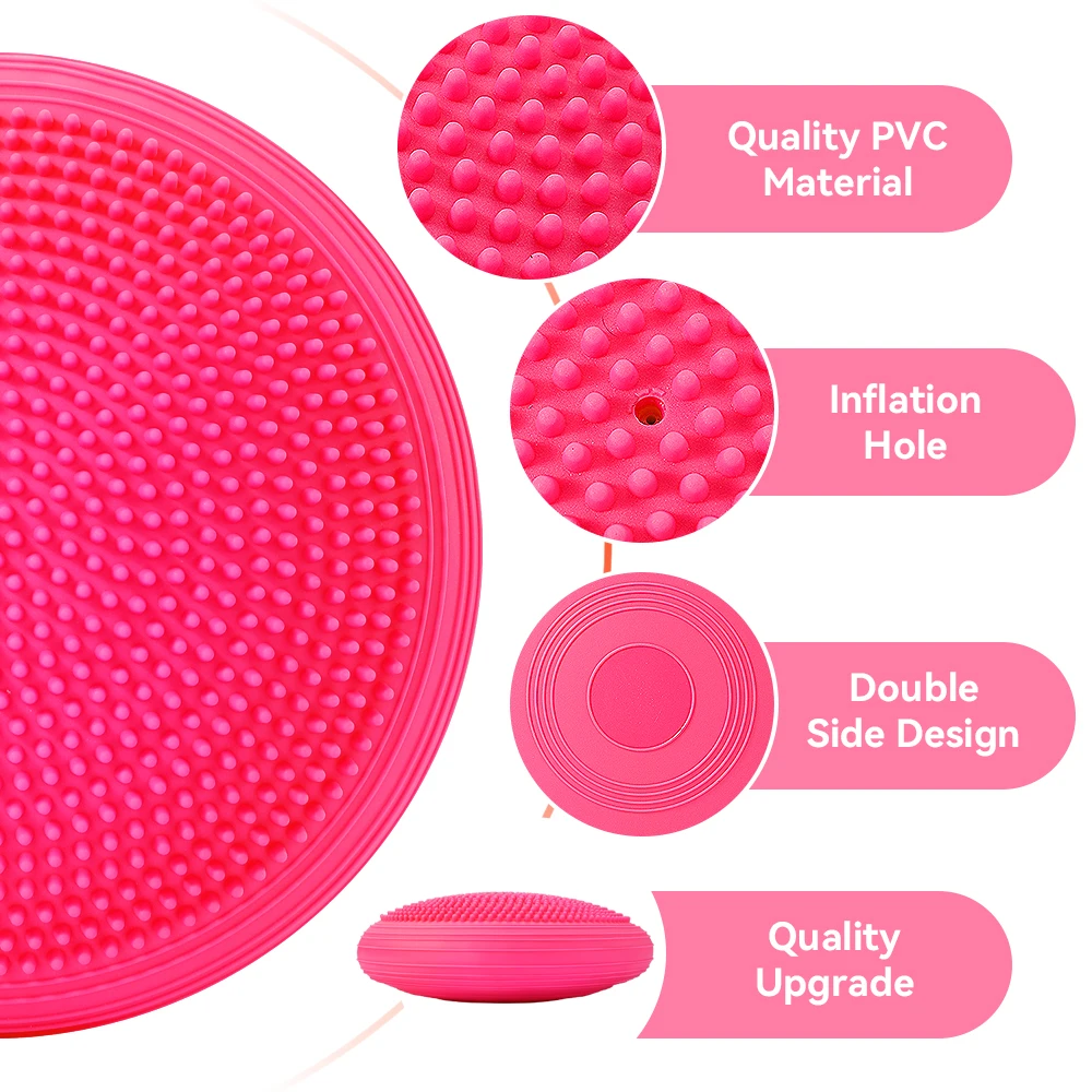 Air Stability Inflatable fitness balance disc For Training