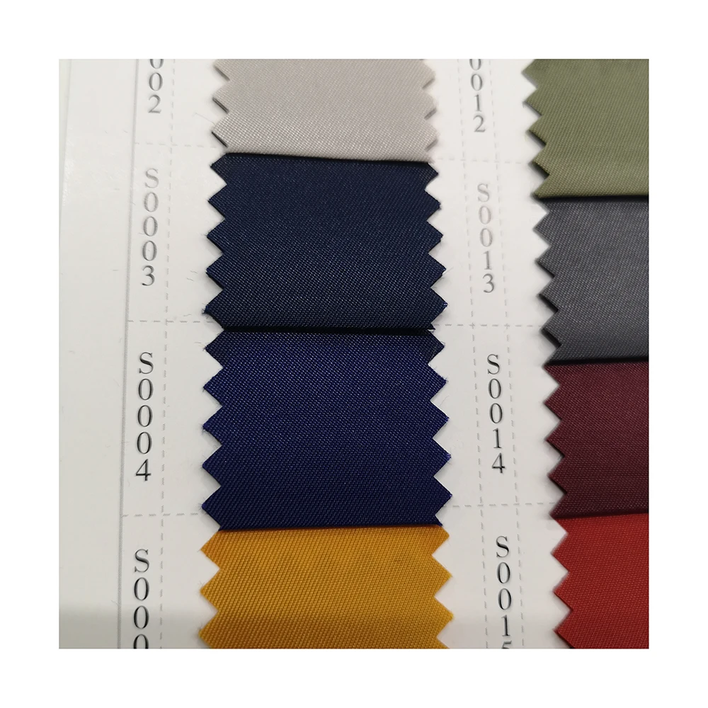 High Quality Fashion Antistatic Poly Twill Lining Fabric 250t 100% Polyester Fabric For Suit