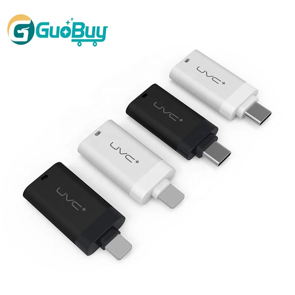  Портативная ультрафиолетовая бактерицидная лампа UVC с мини-USB УФ-стерилизатор светодиодная совместимая телефонами на базе IOS и