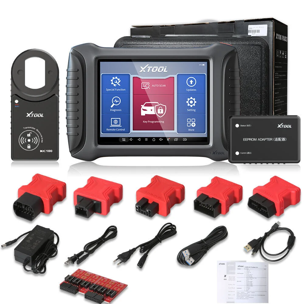 XTOOL X100 PAD3 ключ программатор диагностический инструмент программирования все потерянный 38 + Сервисные функции RU/BR/EU