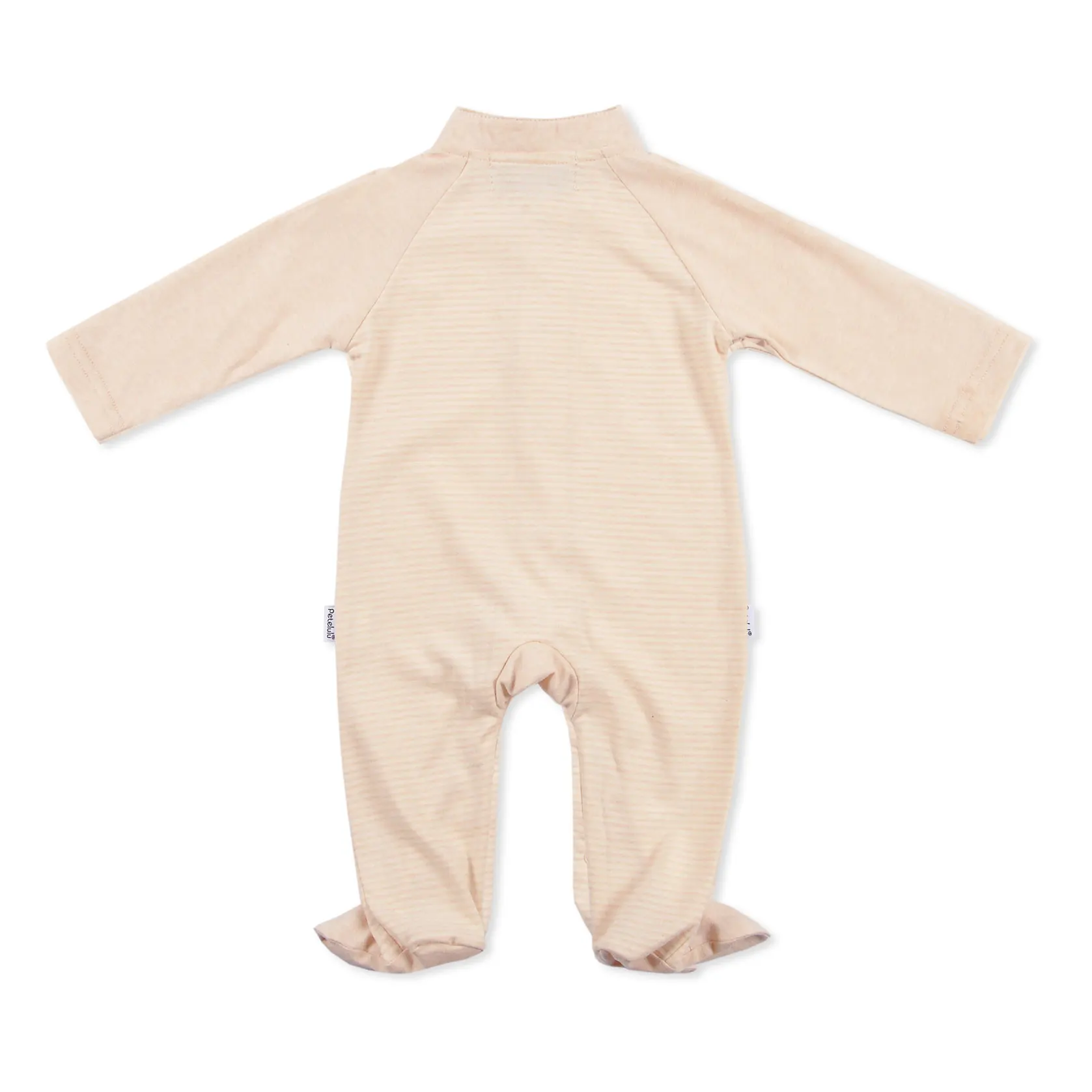 Customized GOTS certified organic cotton baby clothes pajama jumpsuit romper