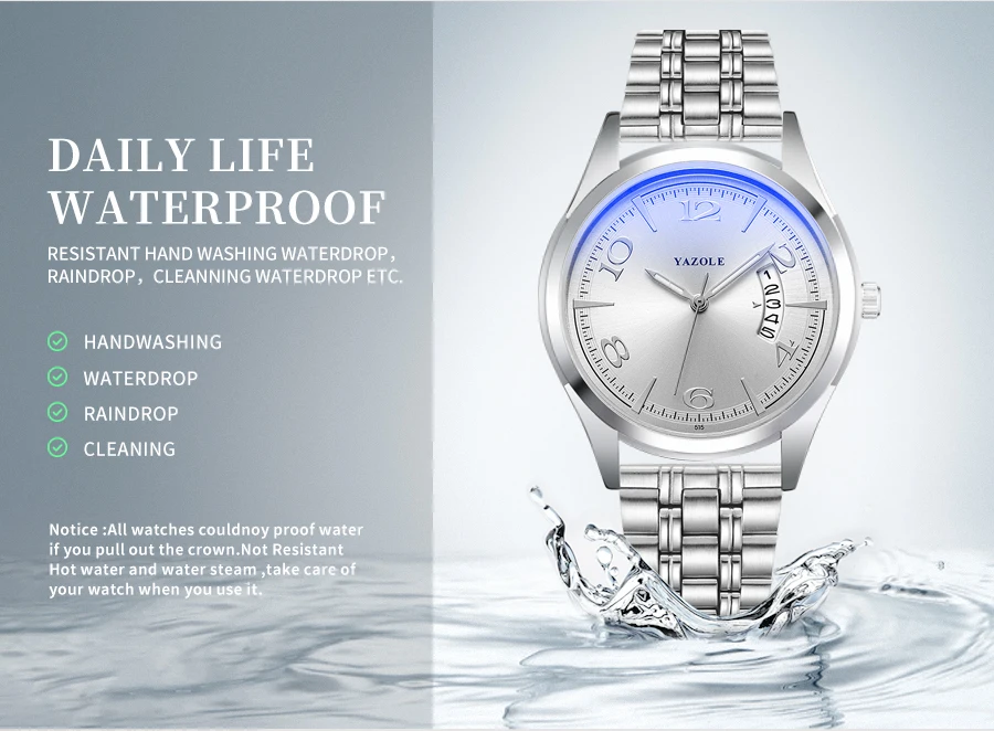 Hot Selling Mens Watches Analog Quartz Business Classic Trendy Stainless Steel Men Watch