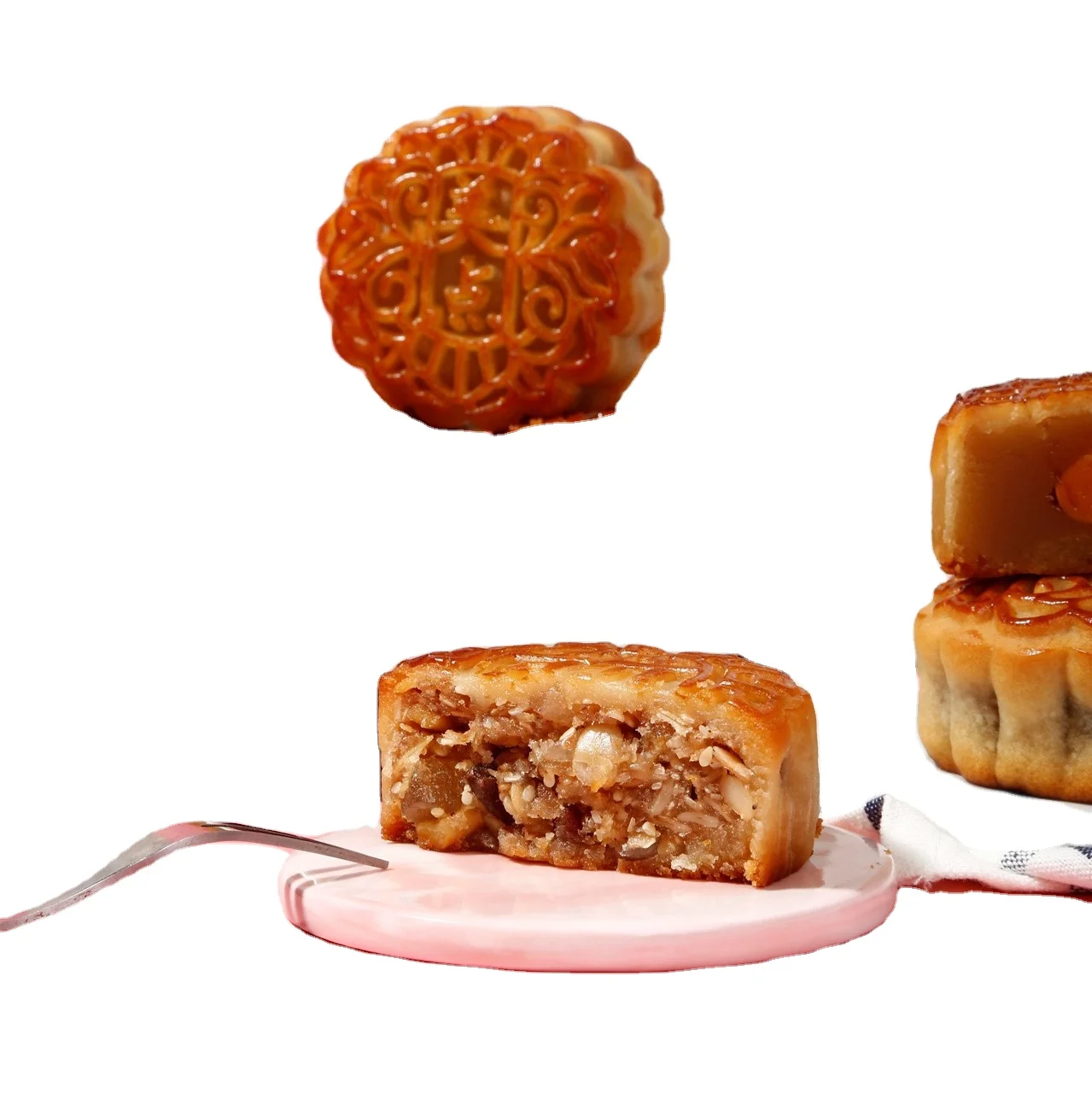 
Nanning local old brand Meidian Jinyue exquisite gift box combination flavor moon cake 10 