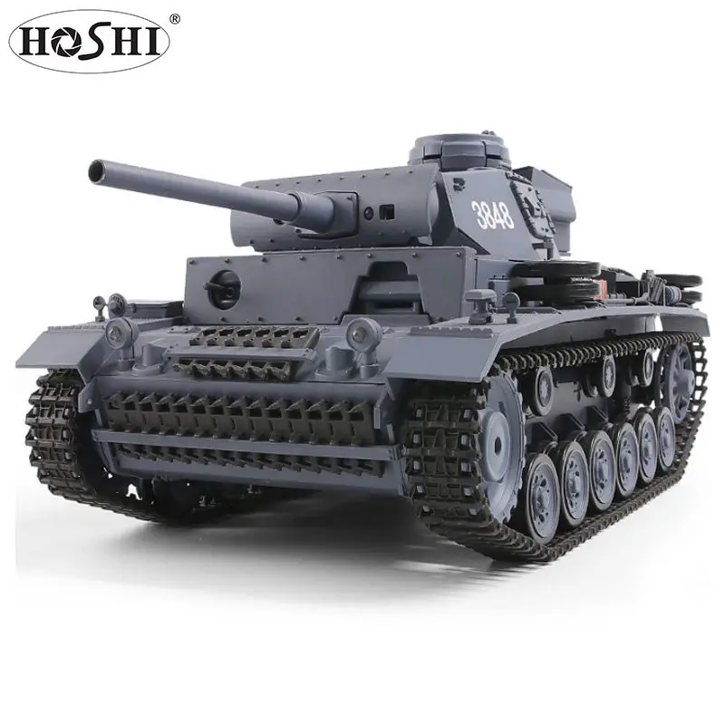 2023 Henglong RC Tank 3848-1 1/16 German Panther III L Midium Tank Infrared Bombing Battle Tank for Christmas Gifts Toys Models
