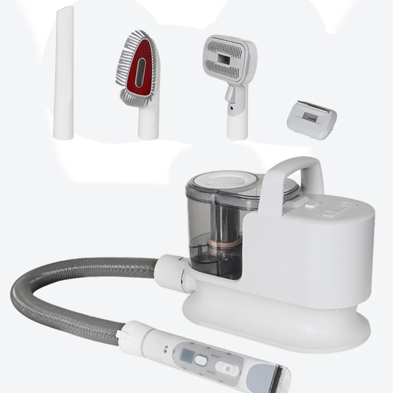 Hot Selling 5 IN 1 Professional dog hair vacuum 5 in 1 attachments dog blow dryer for dog hair cutting machine