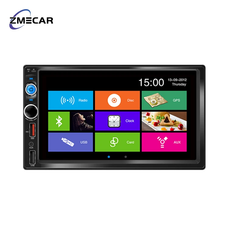 7 inch Universal Car MP5 player 2din  Mirror link BT Video FM 1Din Reversing image Car radio