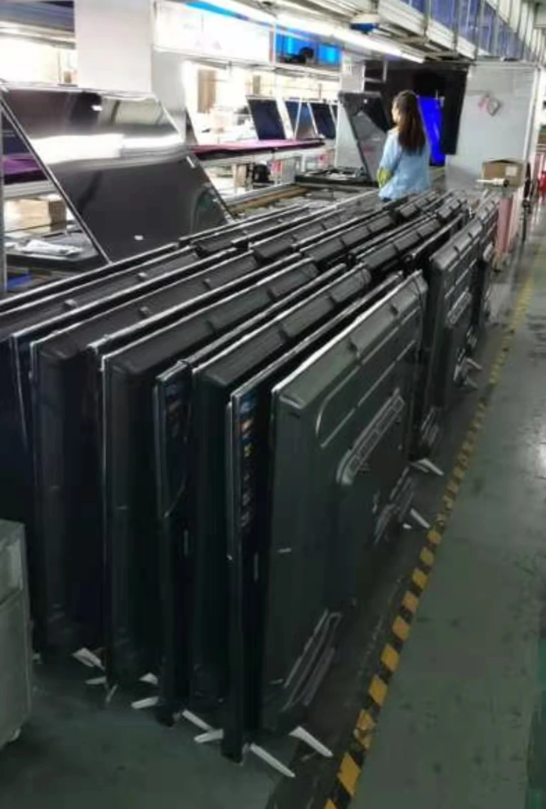 television 2k smart tv Inch Smart Tv Android Wifi  frame less  cabinet