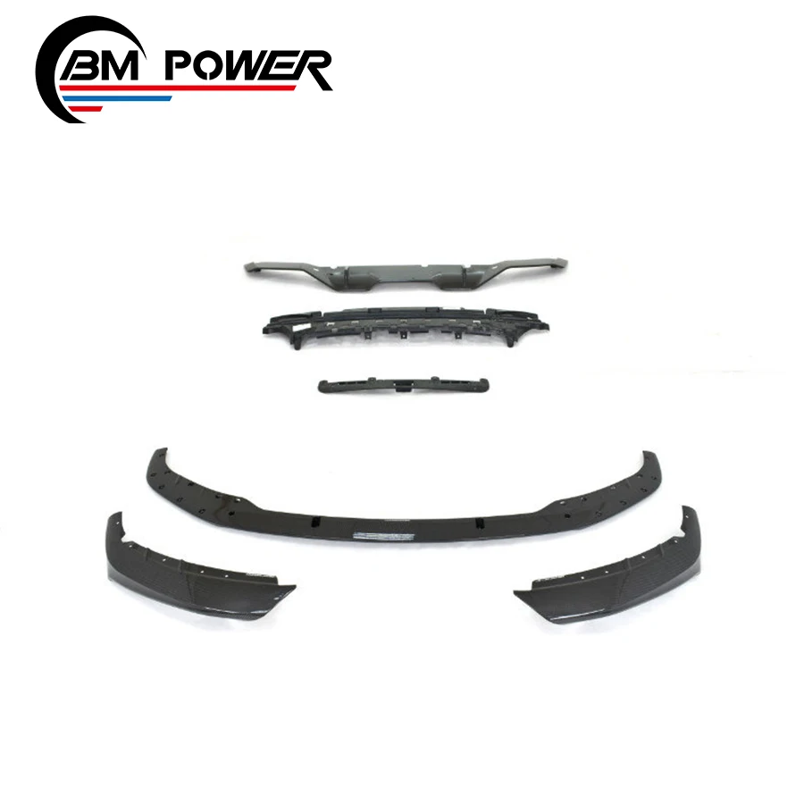 5S MP Style Carbon Fiber Material Body Kit Suitable for 5S G30 Front Lip Rear Diffuser After 2017y