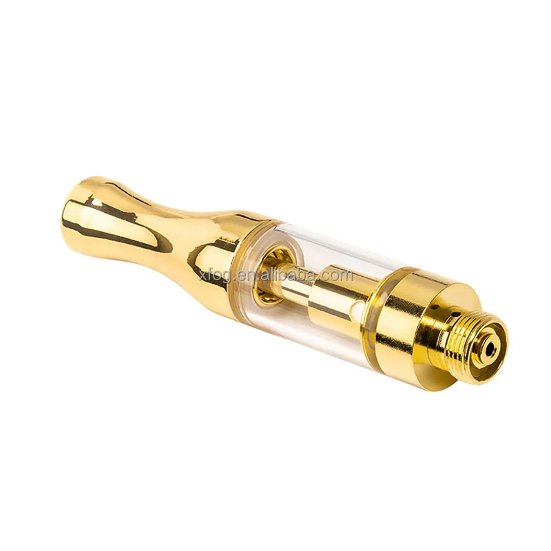 Wholesales 510 thread oil vaporizer empty cure vape pen cartridge gold tip