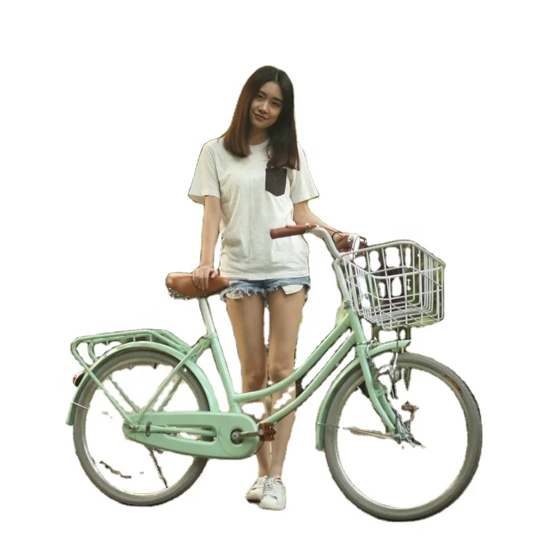 Ladies Bike with Basket Good Quality Cheap Old Style Cycle Wholesale Fashional 20 24 Inches Women Bicycle City