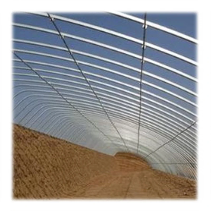 Techygro GH-03A Agricultural Greenhouse Equipped Cooling System Plastic Film Multi-Span Greenhouses Use Hot Weather For Sale