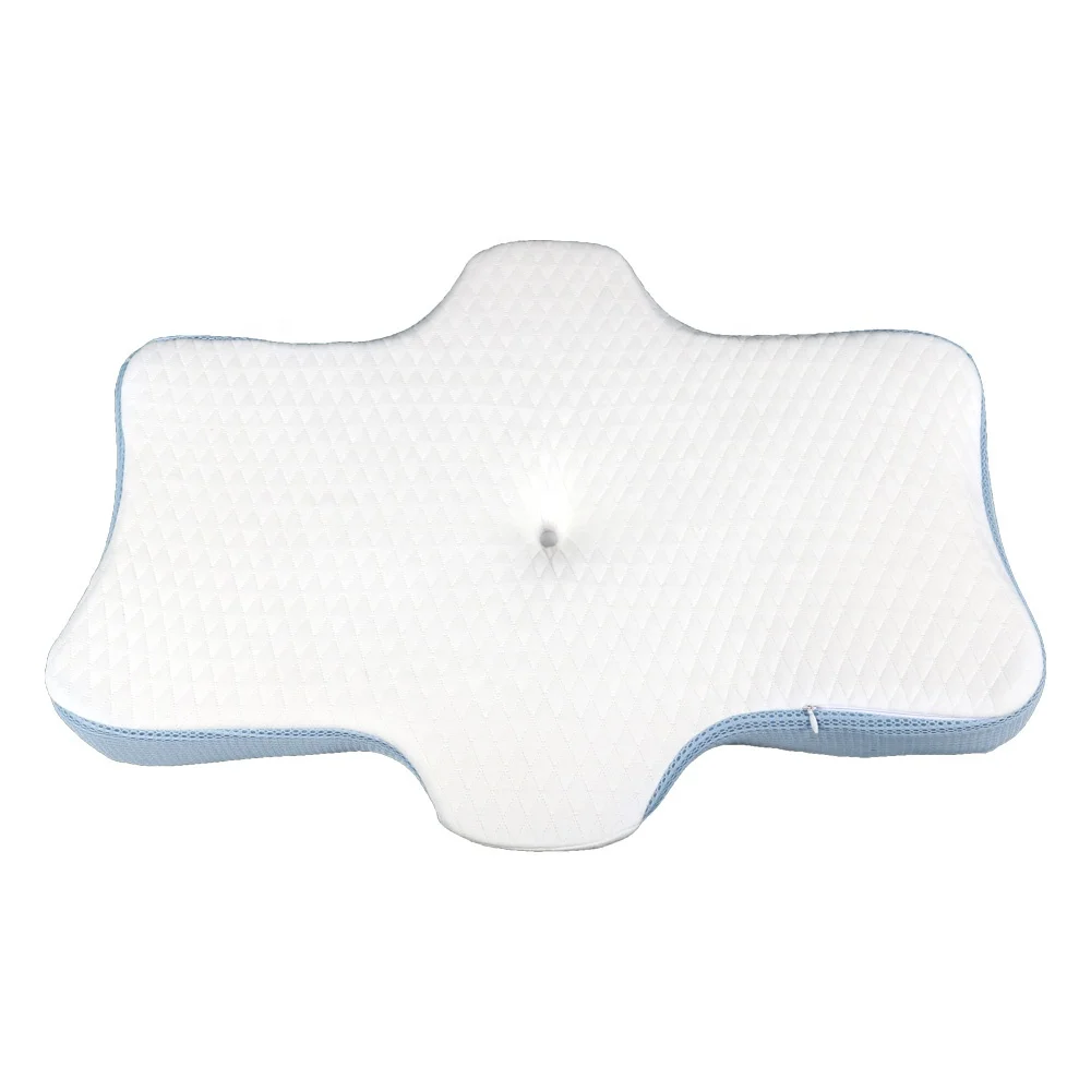Ennasi Butterfly Contour Ergonomic Memory Foam Pillow Adjustable Side Sleeper Orthopedic Sleep Cervical Pillow