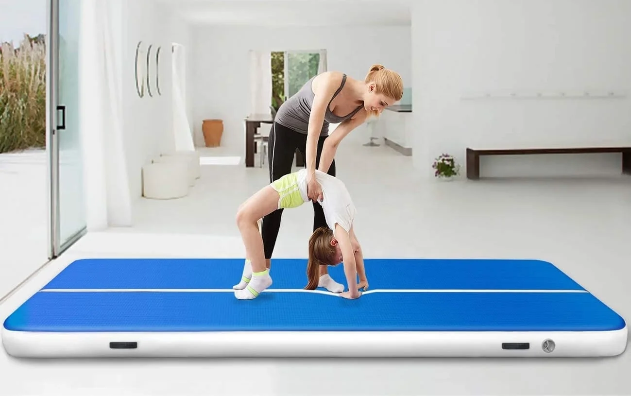 Drop Stitch Technology Air Floor Welded Rail 3 Meter Gymnastics Air Mat Fitness Air Track 3*1*0.2M