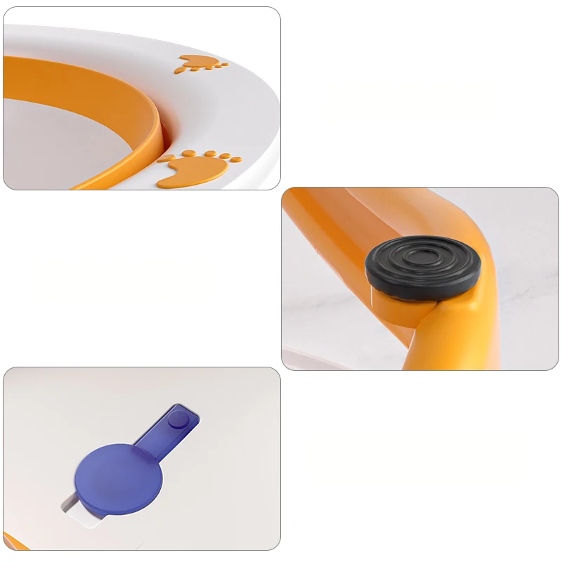 Mini Foldable Collapsible Plastic Baby Folding Bath Tubs Bathtub Set With Stand For Kids 2022