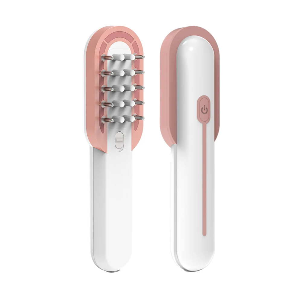 home use beauty equipment ems rf anti hair laser comb head massager scalp massage brush for hair growth