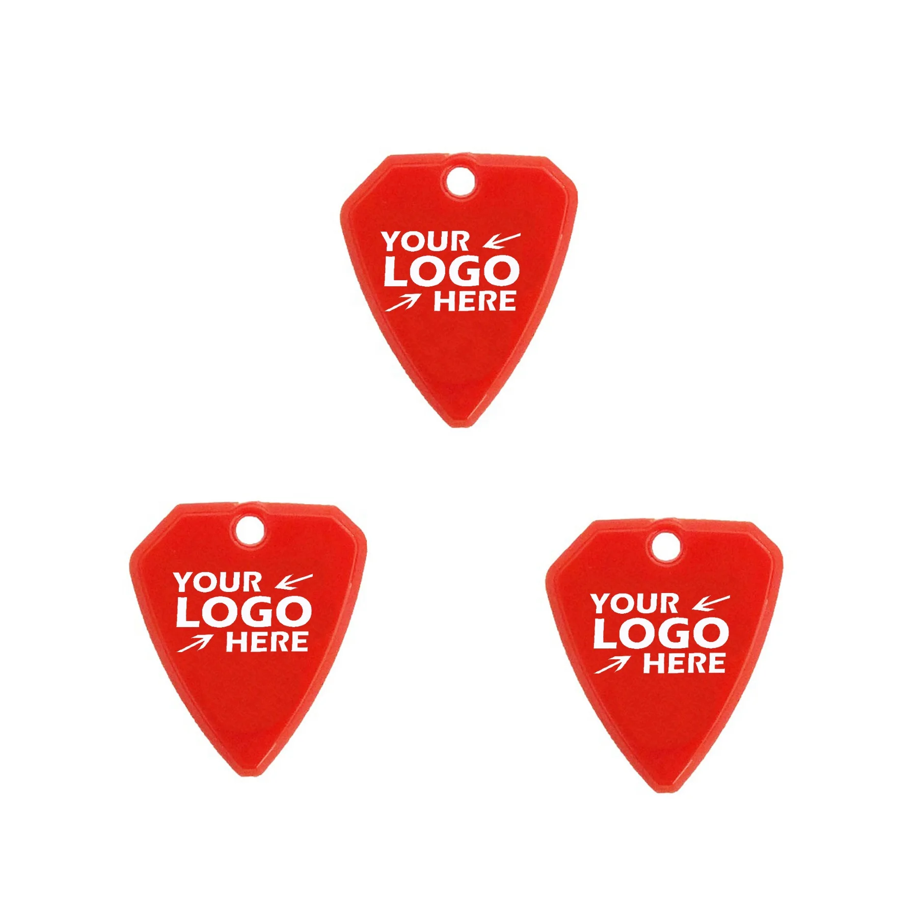 Guitar Pick Lottery Scraper without Ring for Casino